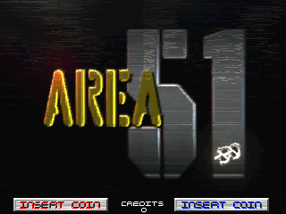 Area 51 (R3000) Title Screen